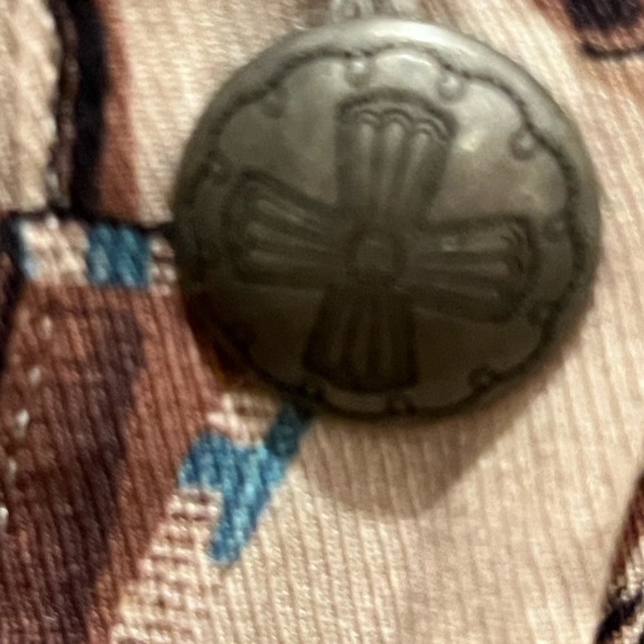 Double D Ranchwear Tobacco Salesman Top, size 1X - Picture 5 of 12